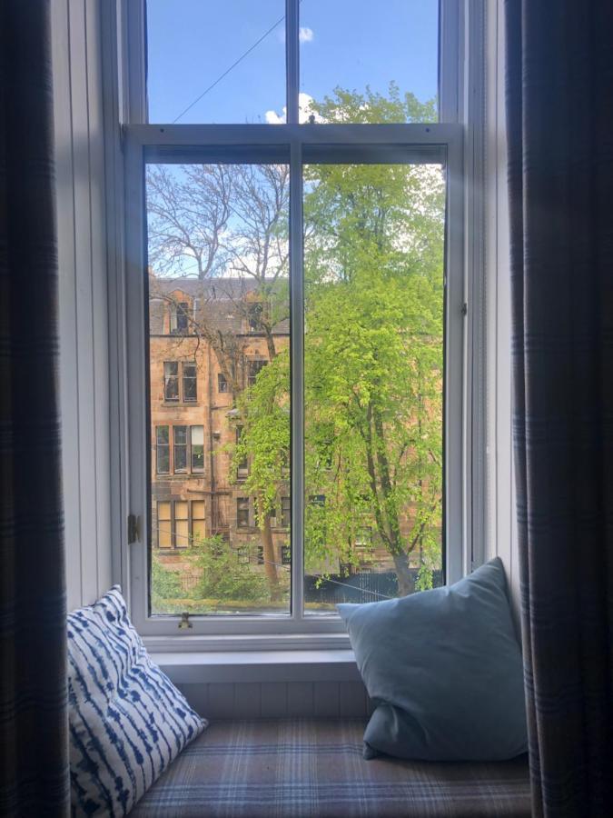Beautiful Double Room In Idyllic West End Townhouse Γλασκώβη Εξωτερικό φωτογραφία